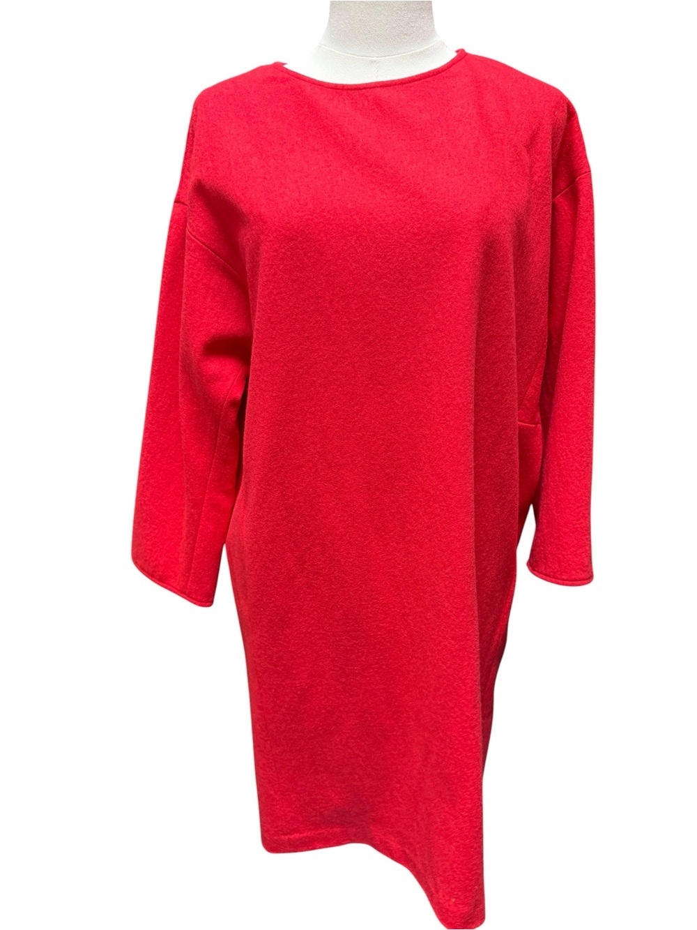F_5 Frances Valentine Red‎ Wool Sheath Dress